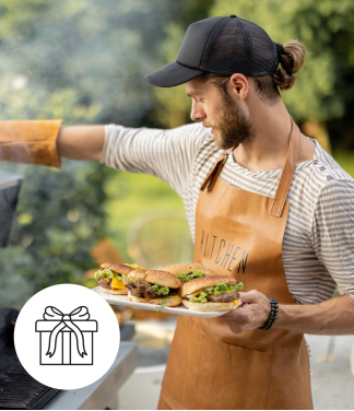 Ādas BBQ priekšauti