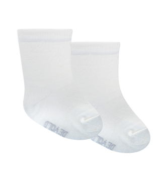 Bērnu vilnas zekes Devold Offwhite