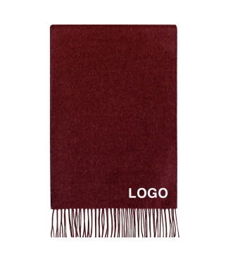 Uzņēmējdarbības dāvana - šalle bordo krāsā