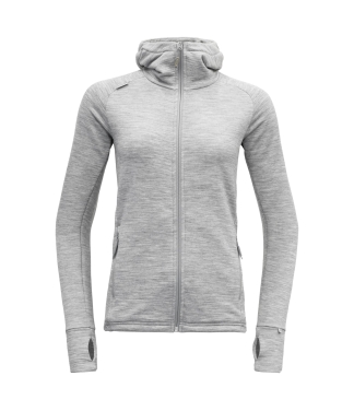 Merino džemperis moterims grey melange
