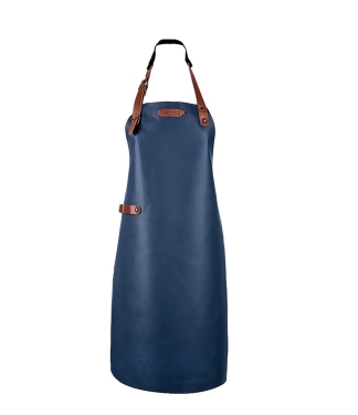 Ādas priekšauts BBQ Bovine Navy