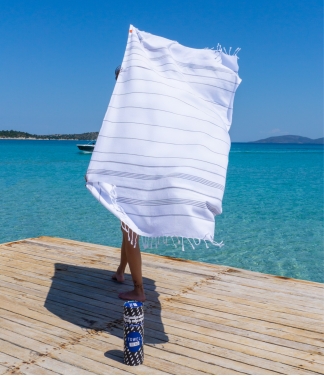 stilingas paplūdimio rankšluostis kaip dovana