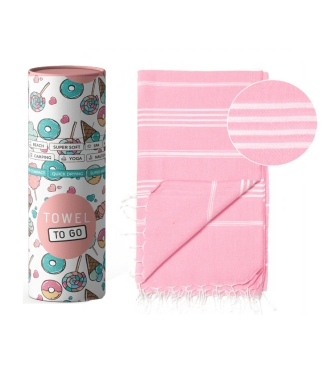 Bērnu pludmales dvielis Ipanema Pink