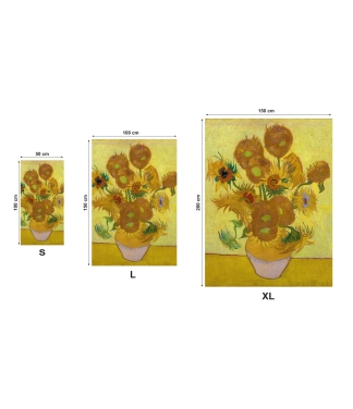 Dvielis Vincent Van Gogh Saulespuķes