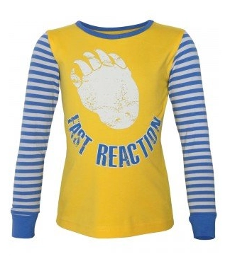 Daudzkrāsains kokvilnas bērnu t-krekls