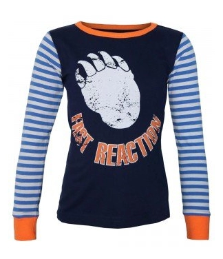 Bērnu kokvilnas T-krekls ar aplikāciju