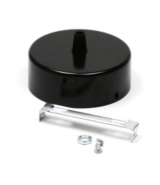 Metāla plafons melns J1 – 1 caurums