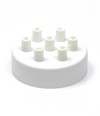 Balts metāla plafons B7 – 7 atveres