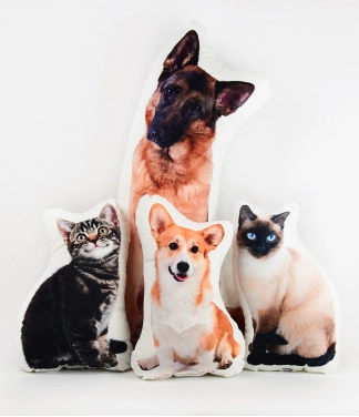 Personalizēts Happy - mājdzīvnieku spilvens