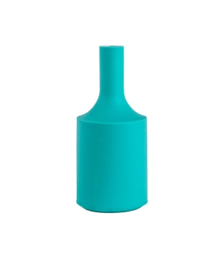 Silikona spuldzes cokola pārsegs turquoise.