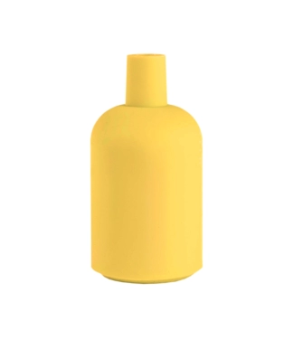 Dzeltenais silikona spuldzes cokola pārsegs yellow New