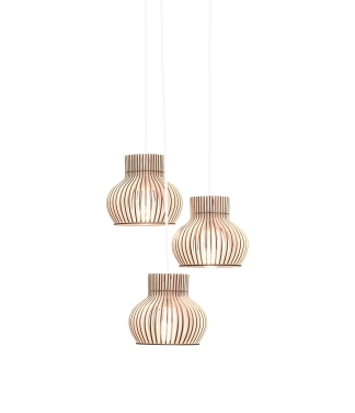 Skandināvu lampu komplekts Barcelona trio