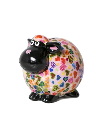 Praktiškos dovanos vaikams taupyklė avytė