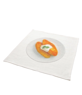 Linu salvetīte Žemaitijas pankūkas