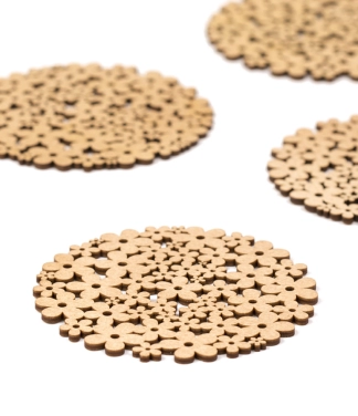 Lietuviškas suvenyras medinis padėkliukas O1