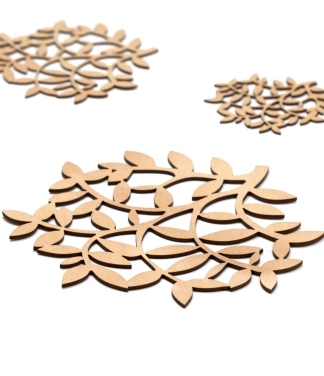 Didelis medinis stalo padėkliukas O9