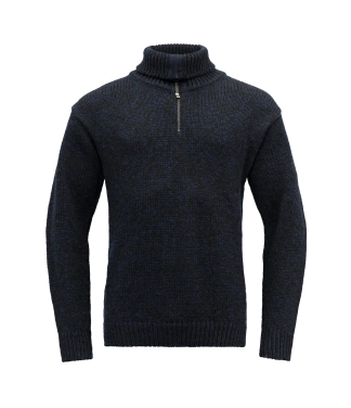 Silts vilnas džemperis ar rāvējslēdzēju Devold