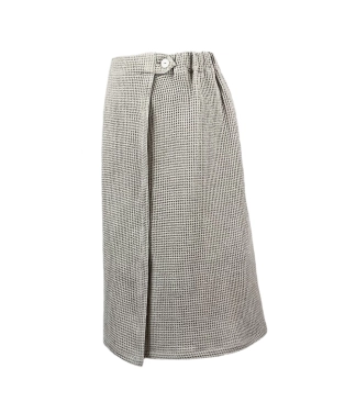 Dabiska lina priekšauts pirtij