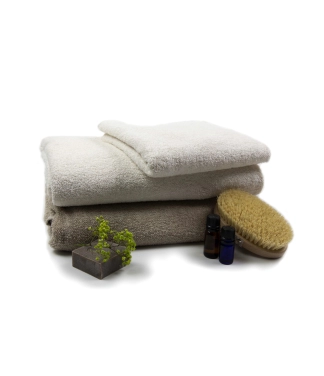 Liels dvielis no dabīgā lina