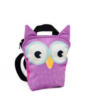 Stilīga bērnu dāvanu mugursoma Pelėdžiukas