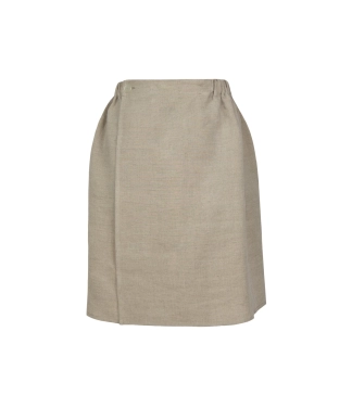 Īss plāns lina priekšauts pirtij