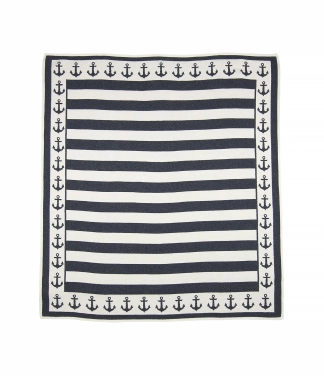 Kokvilnas pludmales pledi ar enkuriem