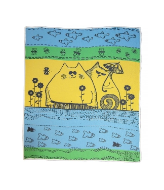 Friends forever kokvilnas piknika sega