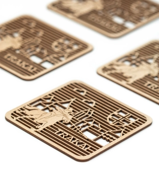 Koka paliktņu komplekts Trakai 01