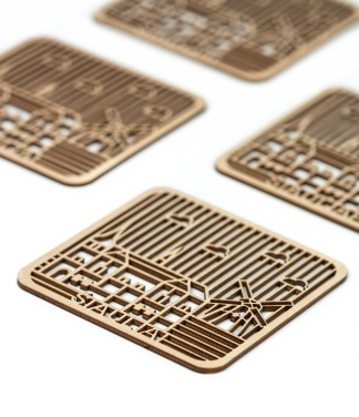 Koka paliktņu komplekts Šiauliai O1