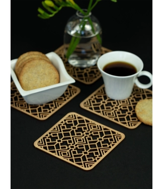 Koka paliktņu komplekts Highlanders