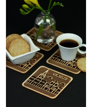 Koka paliktņu komplekts Vilnius 06