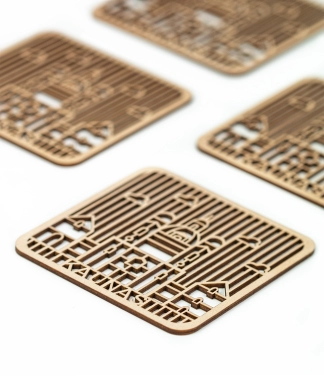 Koka paliktņu komplekts Kaunas 03