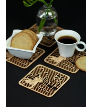 Koka paliktņu komplekts Trakai 01