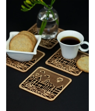 Koka paliktņu komplekts Trakai 02