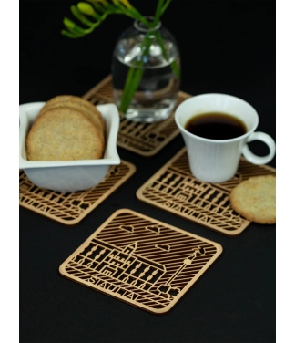 Koka paliktņu komplekts Šiauliai O2