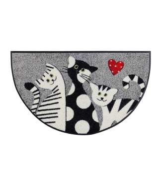 Durų kilimėlis Trys katės