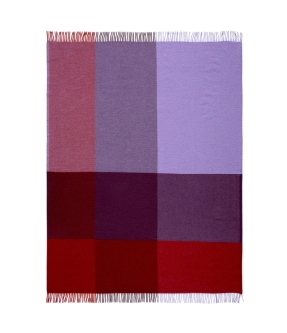 Merino vilnas pleds Scandimama Purple Berries 5315