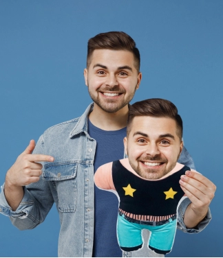 dovanos vyrui Pagalvėlė su nuotrauka