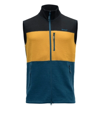 Zili zaļa vīriešu vilnas veste Devold