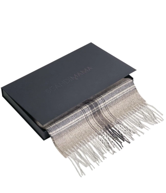 Alpakas šalle Ziemassvētku dāvanas vīriešiem