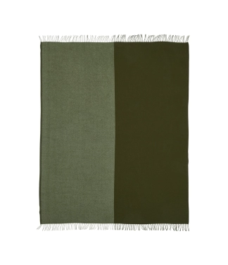 Merino vilnas pleds Scandimama Moss Seaweed 2213