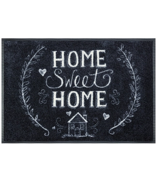 Durvju paklājiņš ar uzrakstu