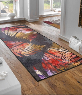 stilīgs paklāju ceļš mājām