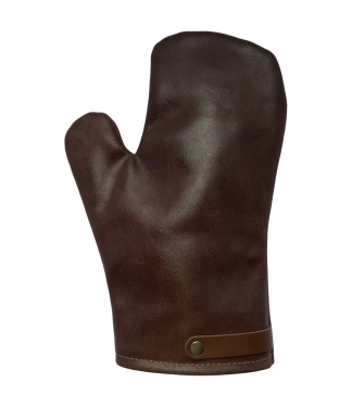 Ādas cimds grilam BBQXX LOG BROWN