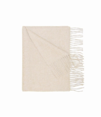 vilnīšu šalle moterīm - bēša krāsā