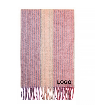 Krāsains šalle uzņēmējdarbības dāvanai sievietei