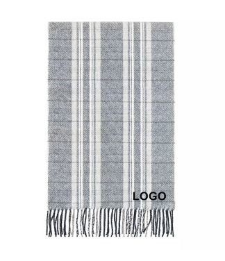 Vīriešu rakstains šalle uzņēmējdarbības dāvana