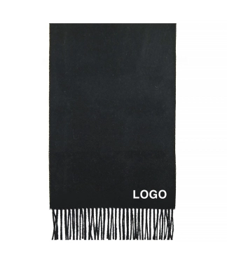 melna vilna šalle uzņēmējdarbības dāvanās