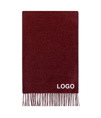 Uzņēmējdarbības dāvana - šalle bordo krāsā