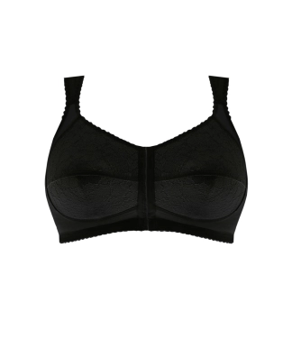 juoda nebrangi liemenėlė moterims